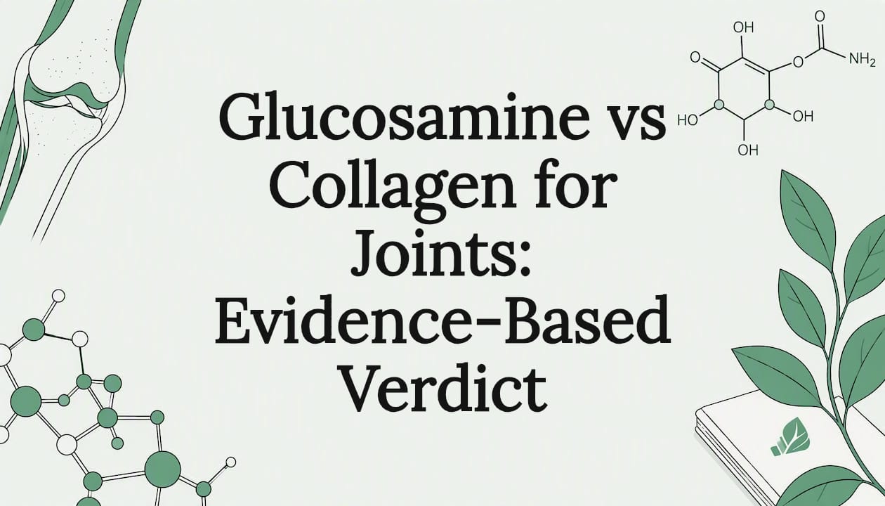 Glucosamina vs Collagene per le articolazioni: Verdetto basato su prove