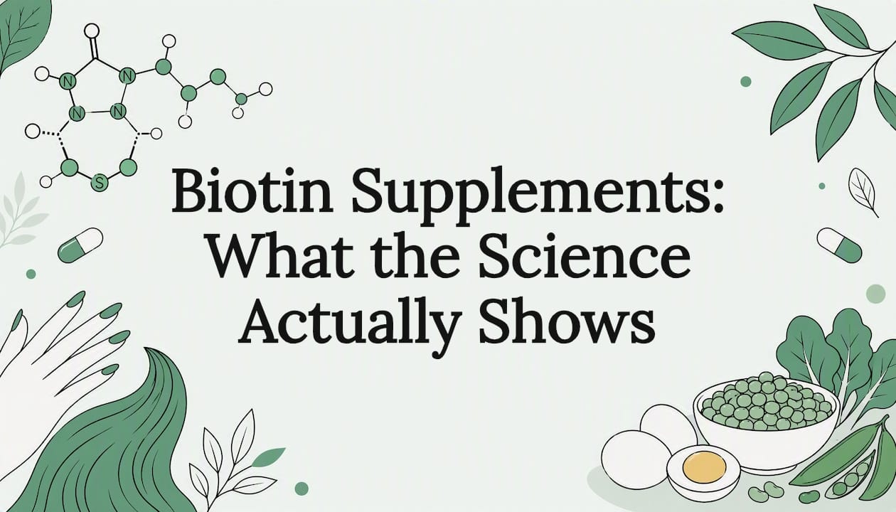 Suplementos de Biotina: Lo que la Ciencia Realmente Demuestra