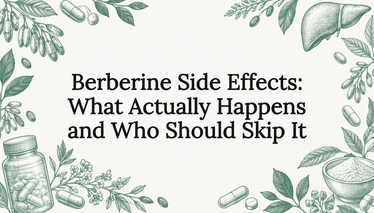 Berberine Side Effects: What Actually Happens and Who Should Skip It