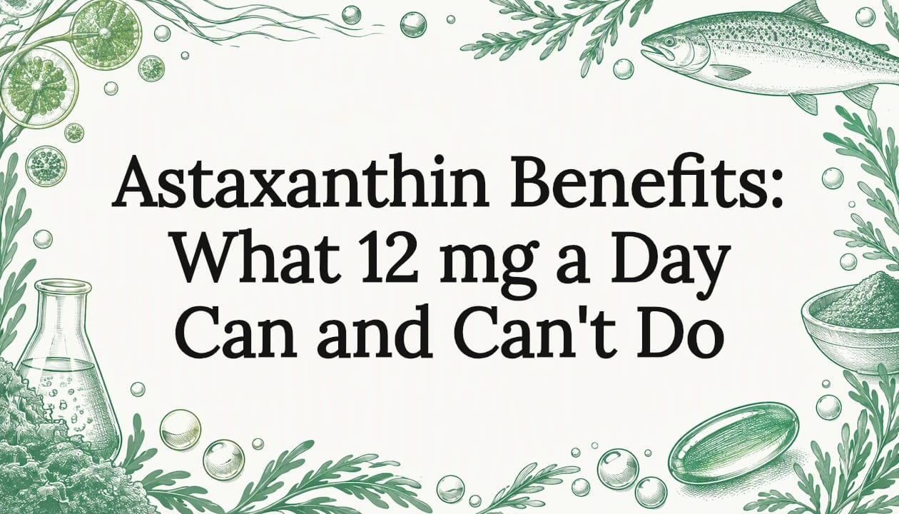 Astaxanthin Benefits: What 12 mg a Day Can and Can't Do